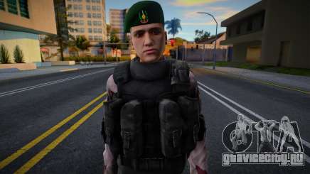 Peruvian Soldier для GTA San Andreas