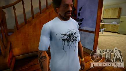DARKTHRONE - Baphomet T-Shirt для GTA San Andreas