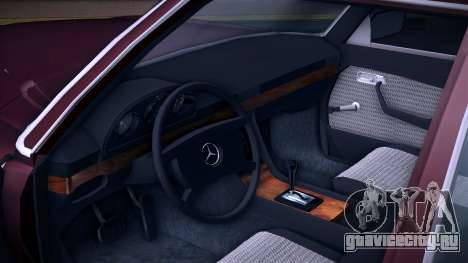 Mercedes-Benz 280SE (W116) для GTA Vice City
