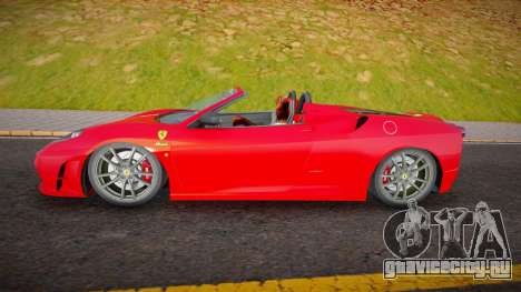 Ferrari F430 Scuderia Spider (Bunny) для GTA San Andreas