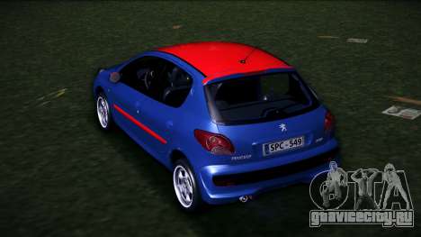 Peugeot 207 для GTA Vice City
