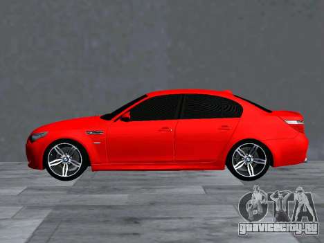 BMW M5 E60 V2 AM Plates для GTA San Andreas