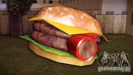 Explosive Burger Bike для GTA Vice City