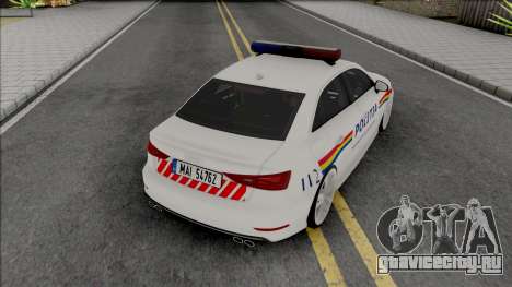 Audi A3 Politia для GTA San Andreas