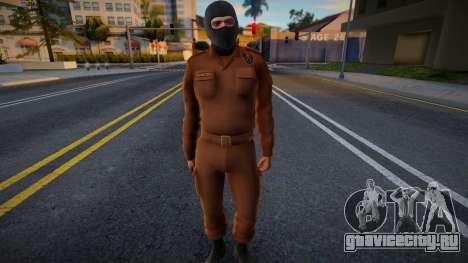 Turkish Police SWAT-Training Outfit для GTA San Andreas