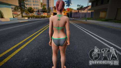 Honoka Sleet Bikini 1 для GTA San Andreas