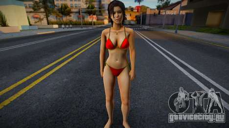 Lara Croft в купальнике для GTA San Andreas