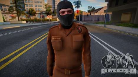 Turkish Police SWAT-Training Outfit для GTA San Andreas