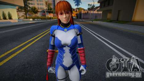 Dead Or Alive 5 - Kasumi (Costume 3) v8 для GTA San Andreas