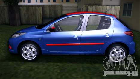Peugeot 207 для GTA Vice City