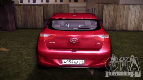 Hyundai i30 2013 3-door для GTA Vice City