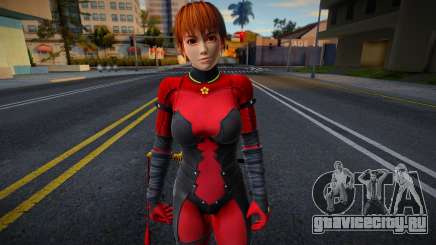 Dead Or Alive 5 - Kasumi (Costume 2) v9 для GTA San Andreas