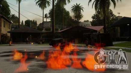 Правильные эффекты дыма для GTA San Andreas Definitive Edition