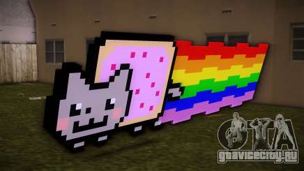 Nyan Cat Motorbike для GTA Vice City