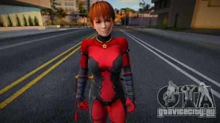 Dead Or Alive 5 - Kasumi (Costume 2) v5 для GTA San Andreas