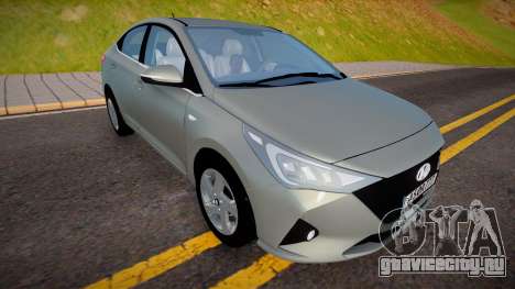 Hyundai Solaris 2022 для GTA San Andreas