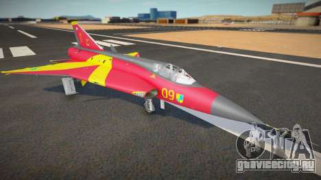J35D Draken (Espada) для GTA San Andreas