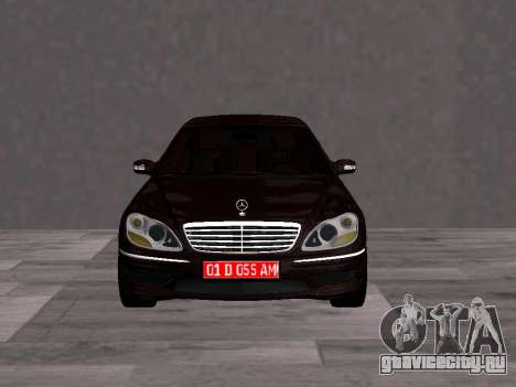 Mercedes Benz S65 AMG (W220) для GTA San Andreas