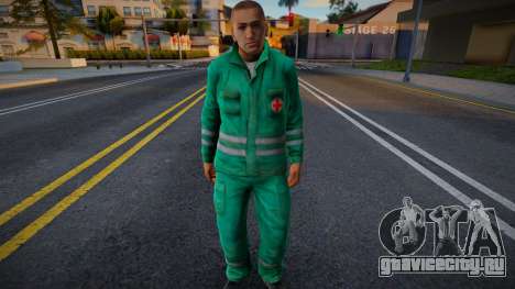 Работник скорой помощи v4 для GTA San Andreas