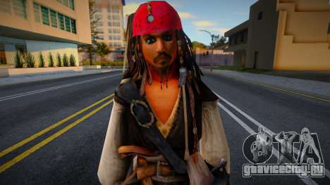 Jack Sparrow для GTA San Andreas