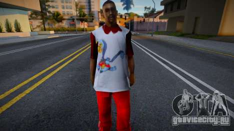 Bmycr Red Shirt v4 для GTA San Andreas