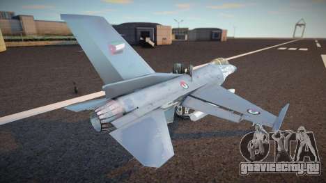 F-16 Fighting Falcon-jordan для GTA San Andreas