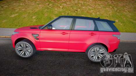 Range Rover Sport SVR (Fake CCD) для GTA San Andreas