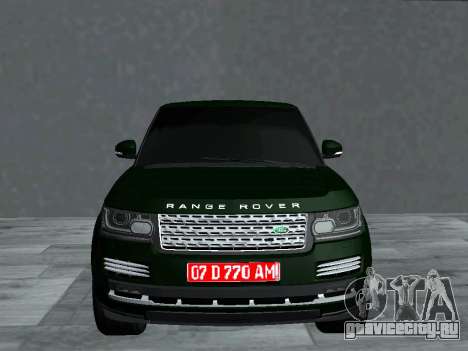 Range Rover SVAutobiography для GTA San Andreas