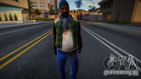 Новый бездомный v3 для GTA San Andreas