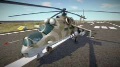 Mi-35 Hind (with Desert camouflage) для GTA San Andreas