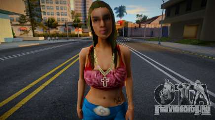 GTA San Andreas Artwork Woman Model для GTA San Andreas