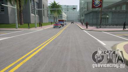 Новые текстуры дороги для GTA Vice City Definitive Edition