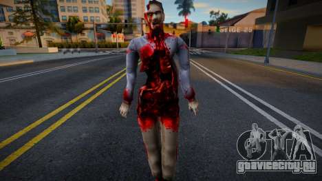 Zombie skin v1 для GTA San Andreas