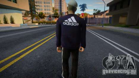 Гопник в одежде Адидас для GTA San Andreas