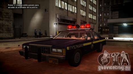 Ford LTD Crown Victoria 1987 NY State Police для GTA 4