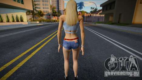 Trishka Ms.Titka Girlfriend Mod v1 для GTA San Andreas