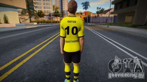 Mario Gotze [Borussia Dortmund] для GTA San Andreas