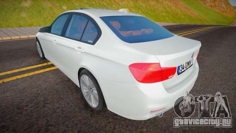 BMW 320i F30 LCI Luxury Line Plus для GTA San Andreas