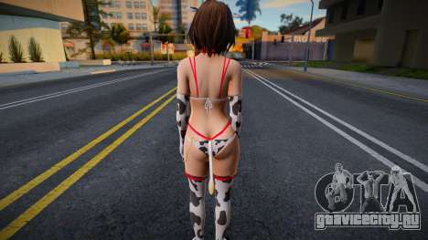 DOAXVV Tsukushi - Momo Bikini для GTA San Andreas