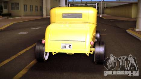 1931 Ford Model A Coupe Hot Rod для GTA Vice City
