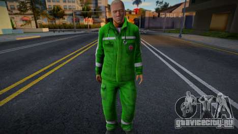 Работник скорой помощи v6 для GTA San Andreas