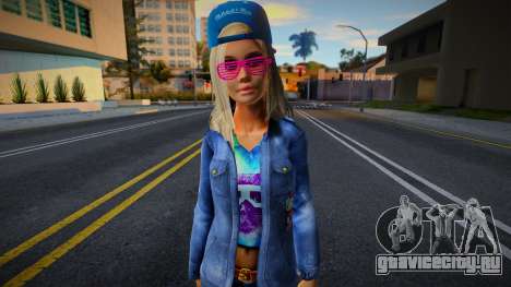 Hot Girl v11 для GTA San Andreas