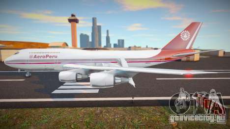 Boeing 747-300 AeroPeru для GTA San Andreas