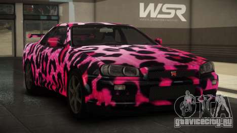 Nissan Skyline R34 GT V-Spec S2 для GTA 4