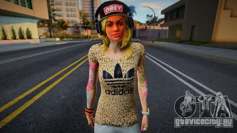 Hot Girl v9 для GTA San Andreas