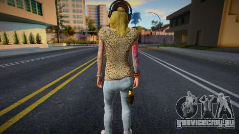 Hot Girl v9 для GTA San Andreas