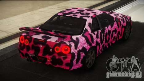 Nissan Skyline R34 GT V-Spec S2 для GTA 4