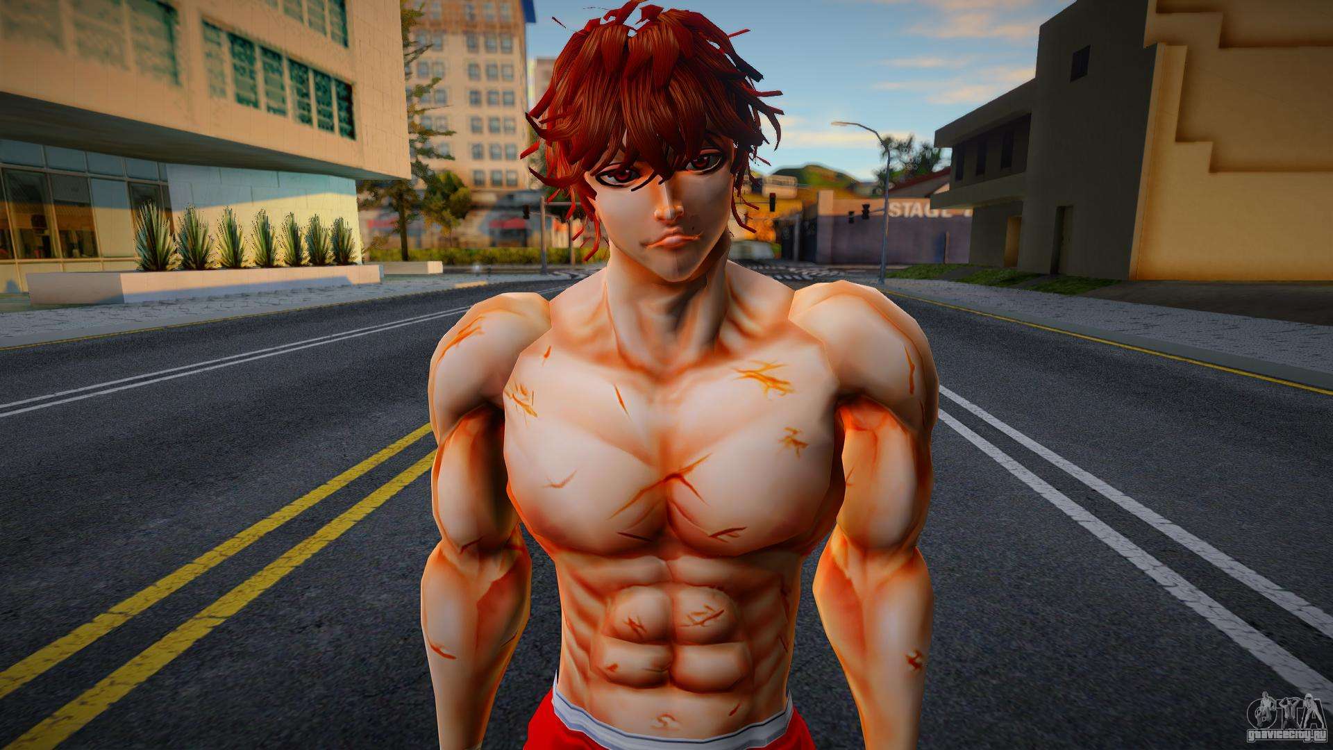 Baki Hanma для GTA San Andreas