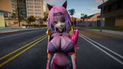 Yuuki from Neptunia x Senran Kagura: Ninja Wars для GTA San Andreas