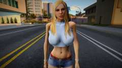 Trishka Ms.Titka Girlfriend Mod v1 для GTA San Andreas